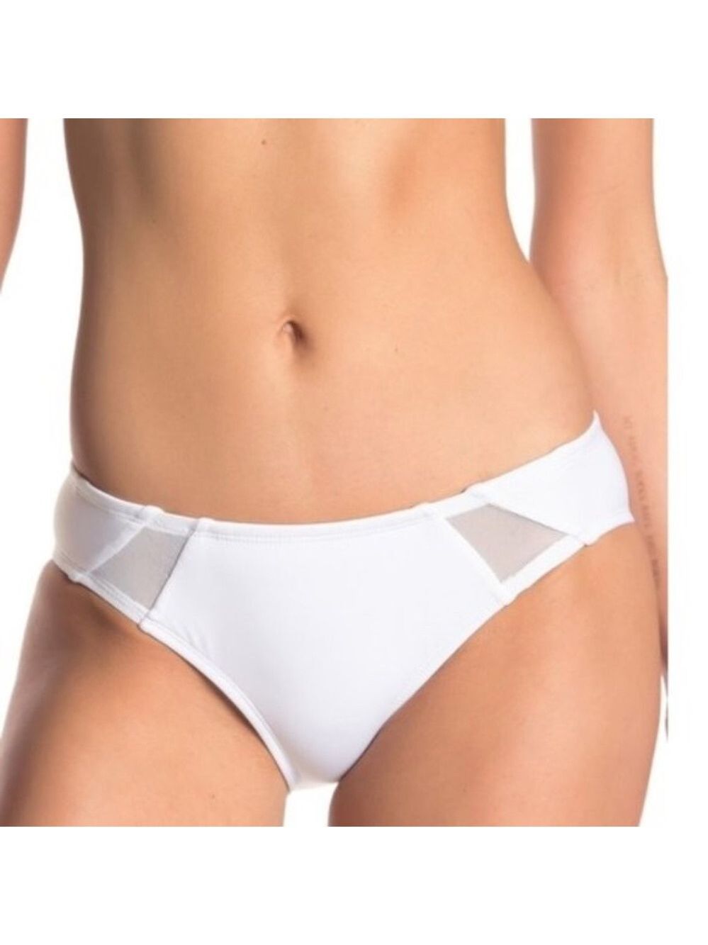 NWOT Mossimo Del Mar Mesh Panel Bikini Bottom